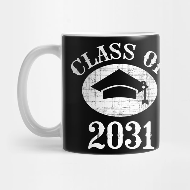 Class Of 2031 Graduation Cap Grow With Me Graduate Kids Gift by kateeleone97023